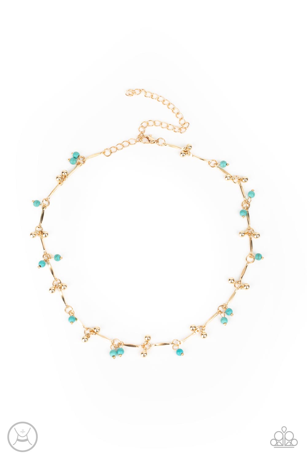 Paparazzi Sahara Social - Gold Necklace