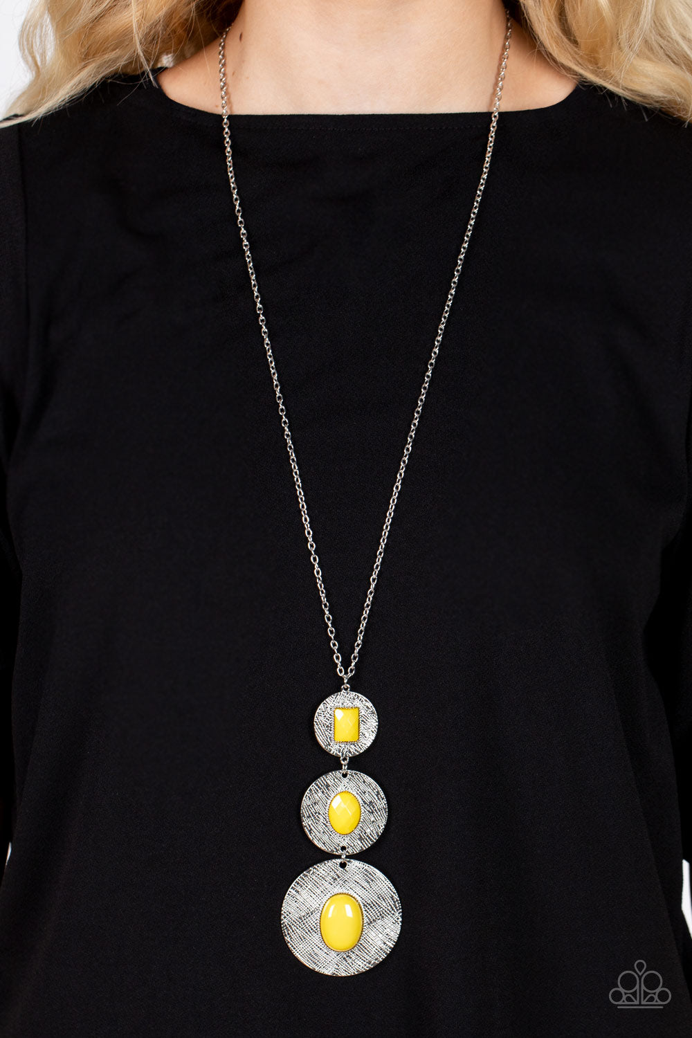 Paparazzi Talisman Trendsetter - Yellow Necklace