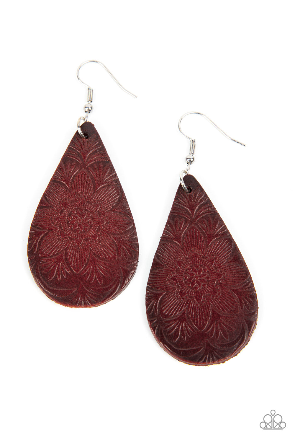 Paparazzi Subtropical Seasons - Brown Earring