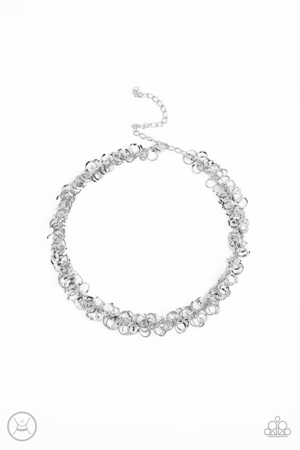 Paparazzi Cause a Commotion - Silver Necklace