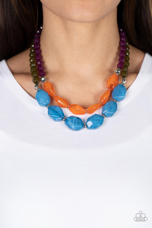 Paparazzi Tropical Trove - Multi Necklace