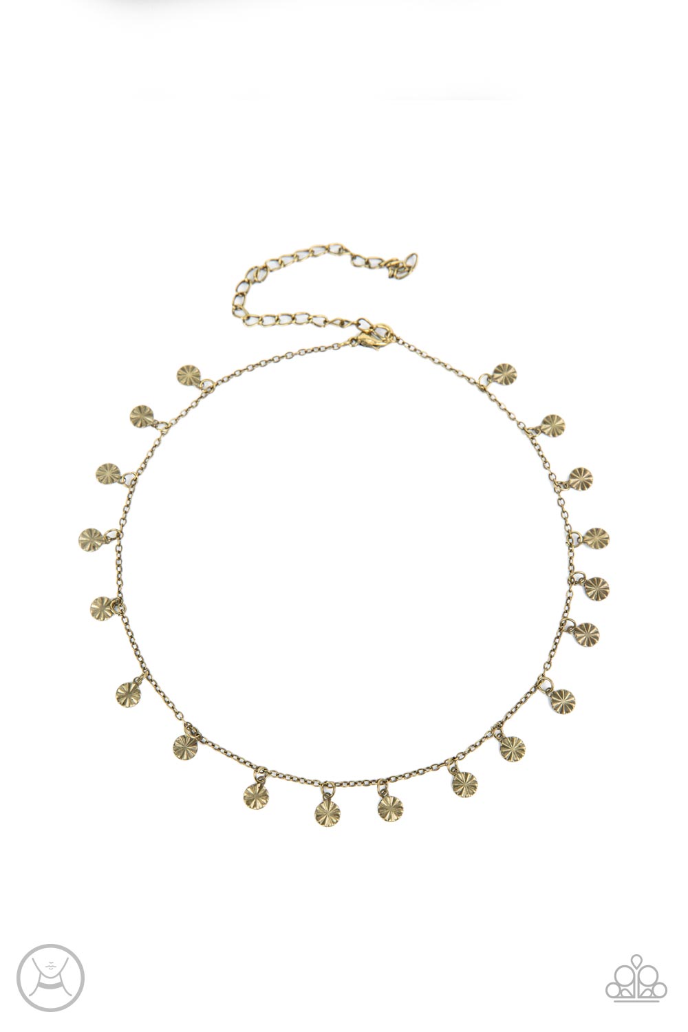 Paparazzi Chiming Charmer - Brass Necklace