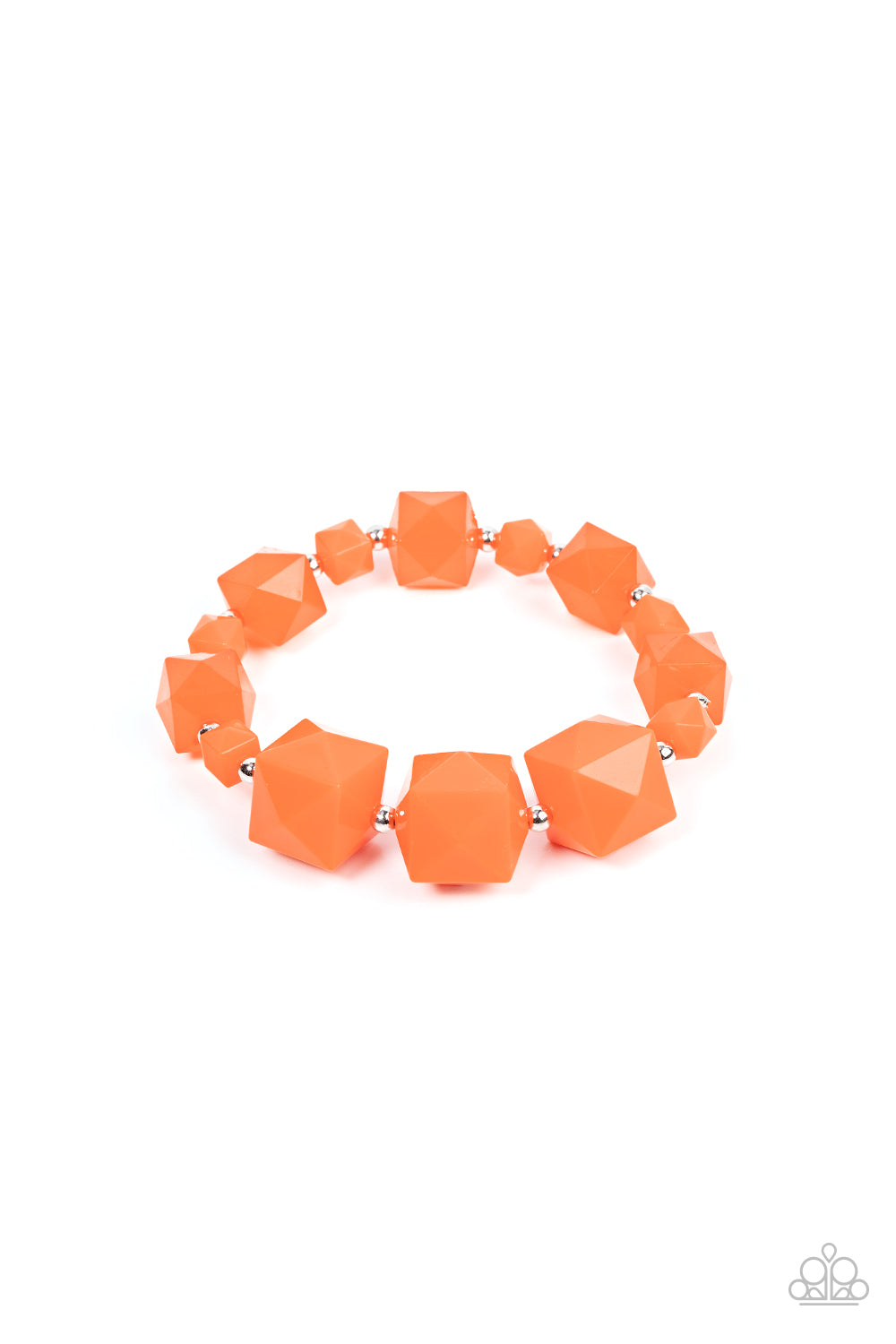 Paparazzi Trendsetting Tourist - Orange Bracelet