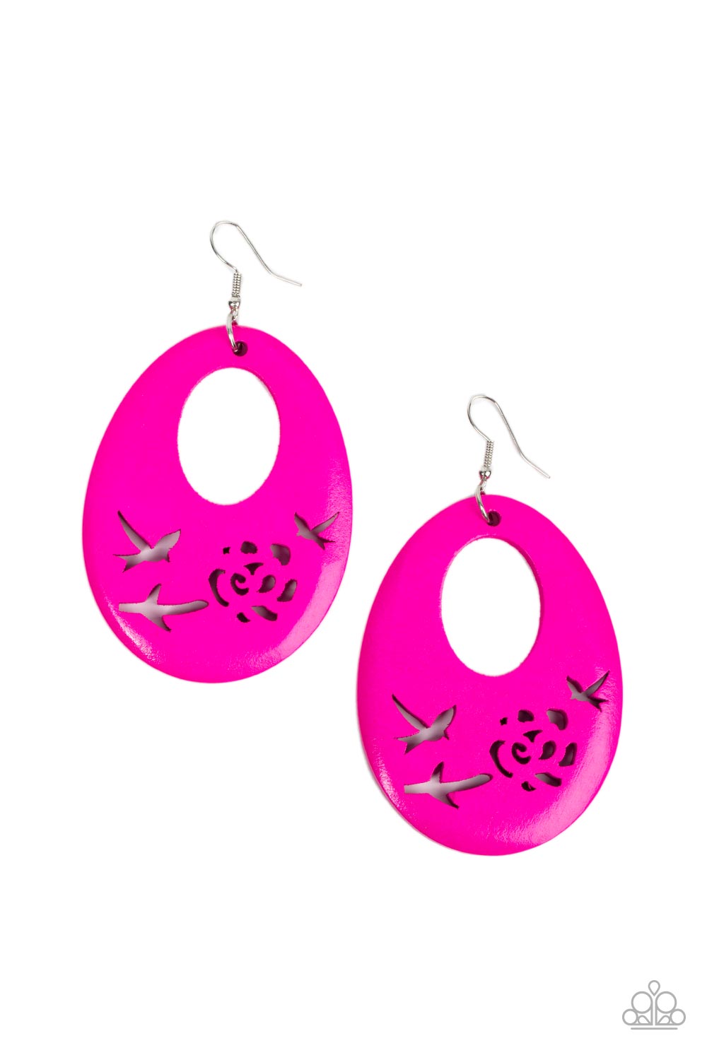 Paparazzi Home TWEET Home - Pink Earring