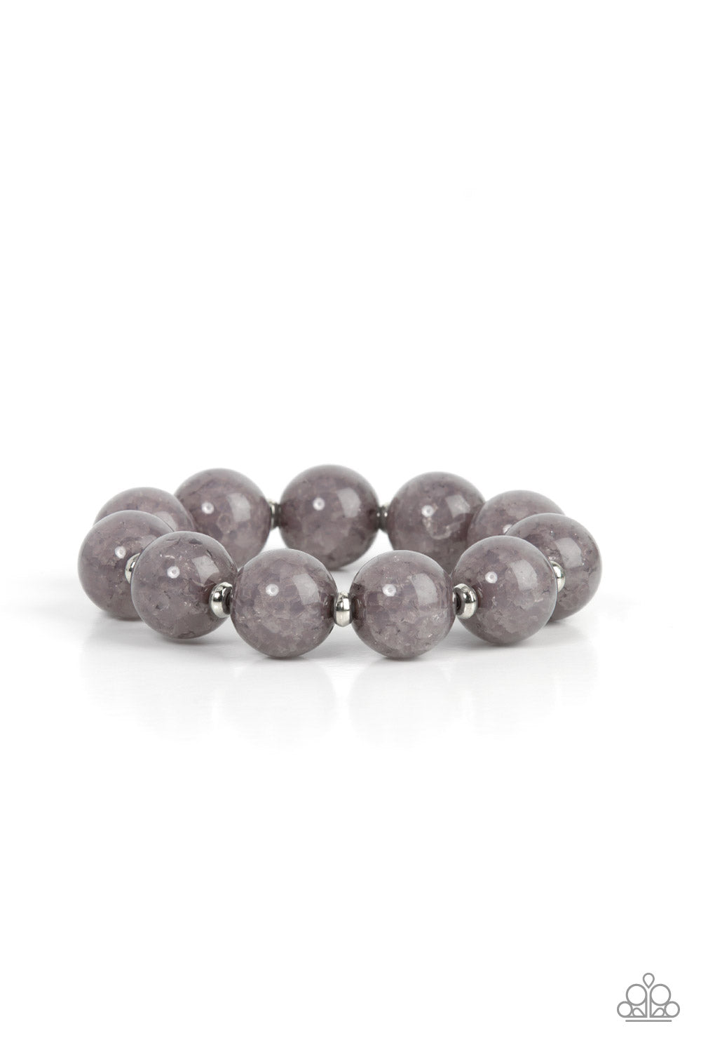 Paparazzi Arctic Affluence - Silver Bracelet