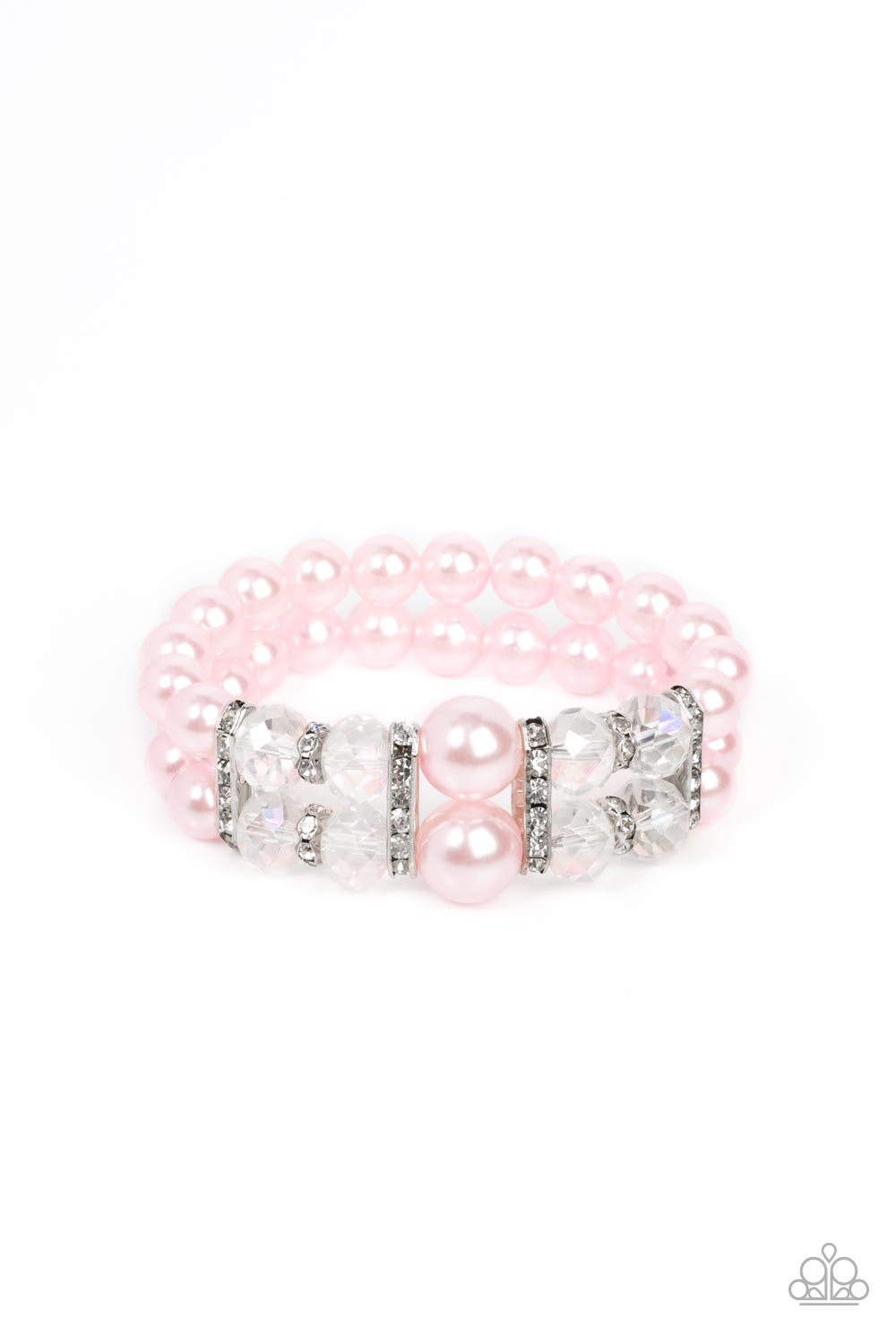 Paparazzi Timelessly Tea Party - Pink Bracelet