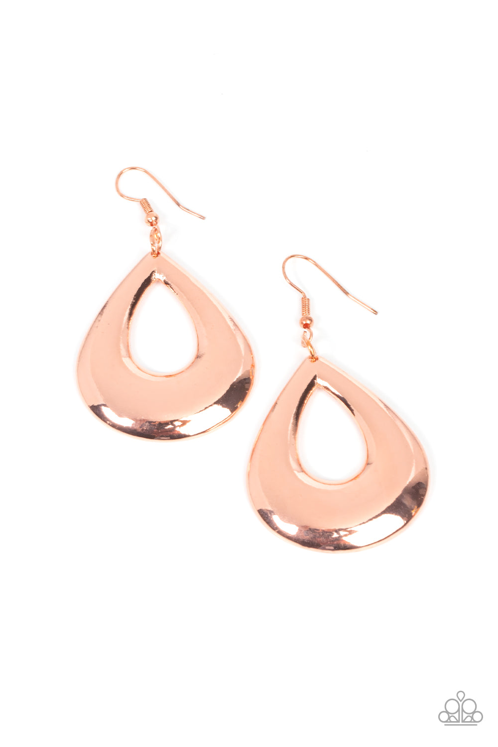 Paparazzi Laid-Back Leisure - Copper Earrings