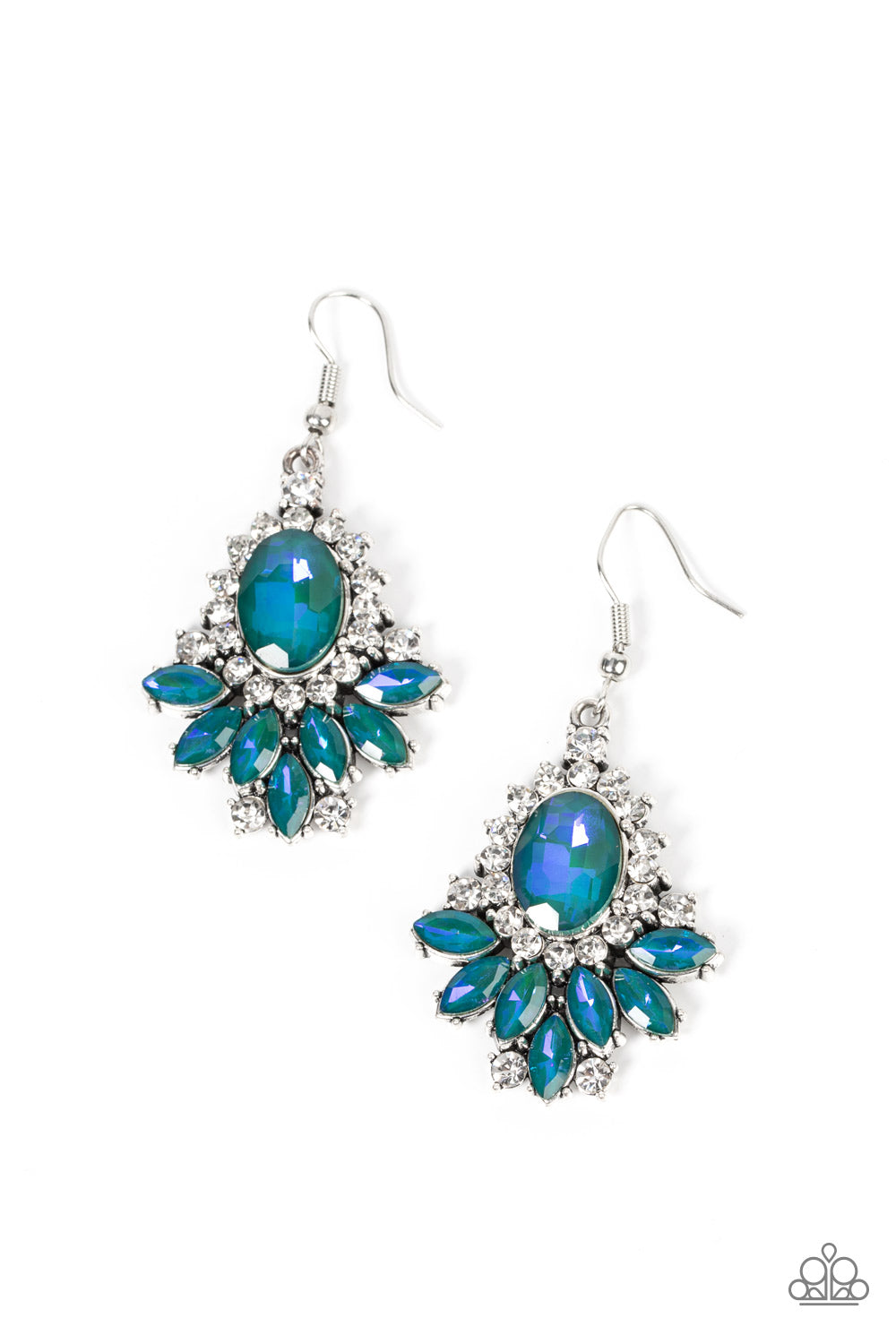 Paparazzi Magic Spell Sparkle - Green Earring