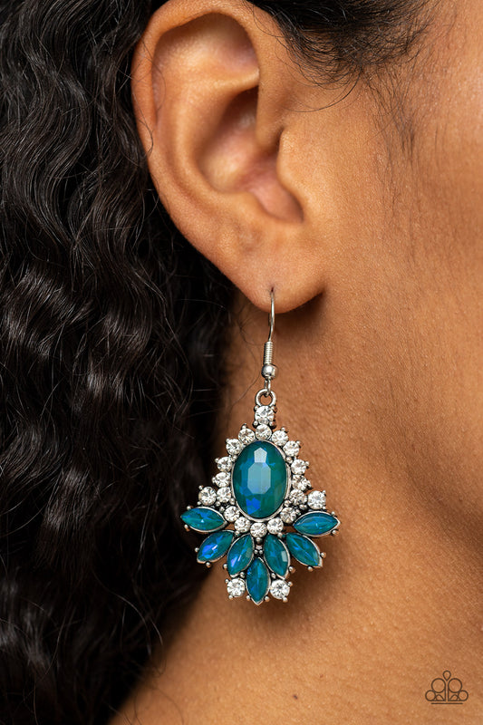 Paparazzi Magic Spell Sparkle - Green Earring