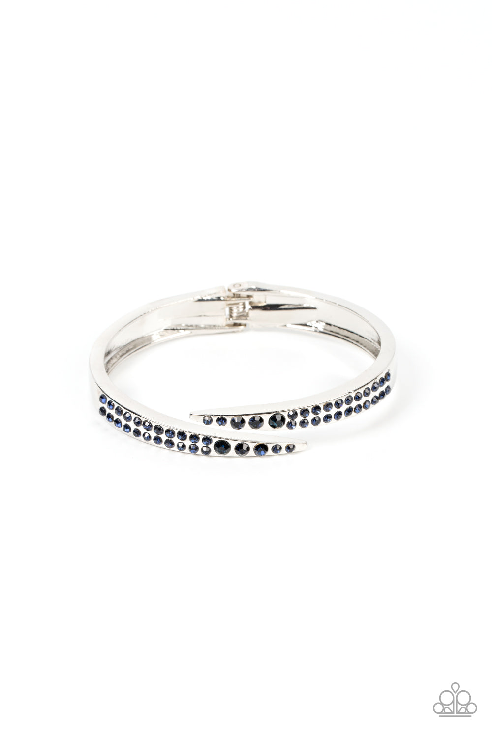 Paparazzi Sideswiping Shimmer - Blue Bracelet