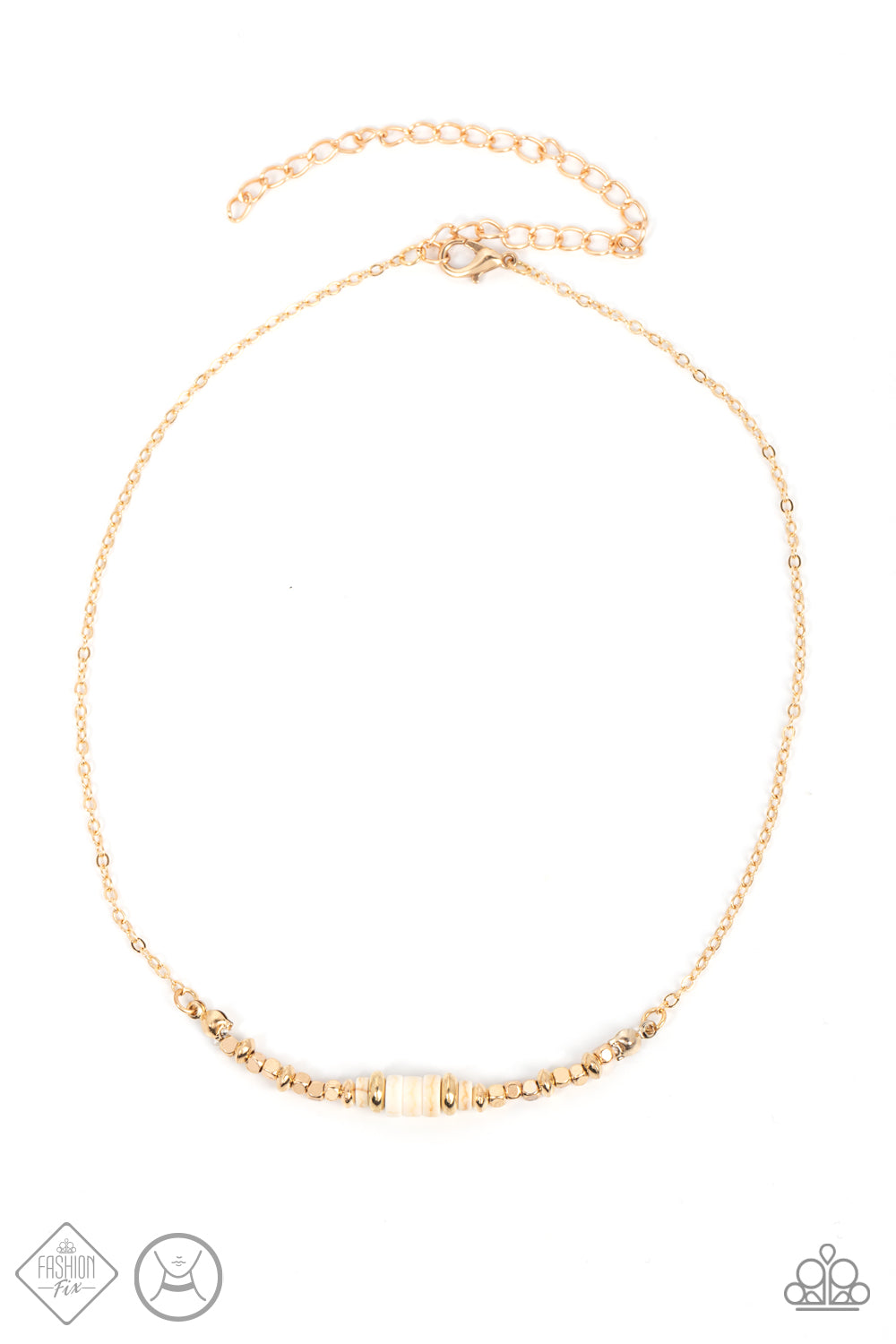 Paparazzi Retro Rejuvenation - Gold Necklace