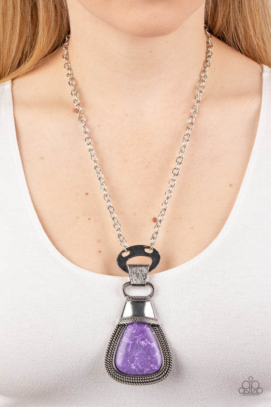 Paparazzi Rodeo Royale - Purple Necklace