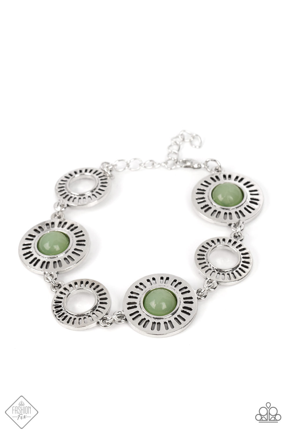 Paparazzi Coastal Charmer - Green Bracelet