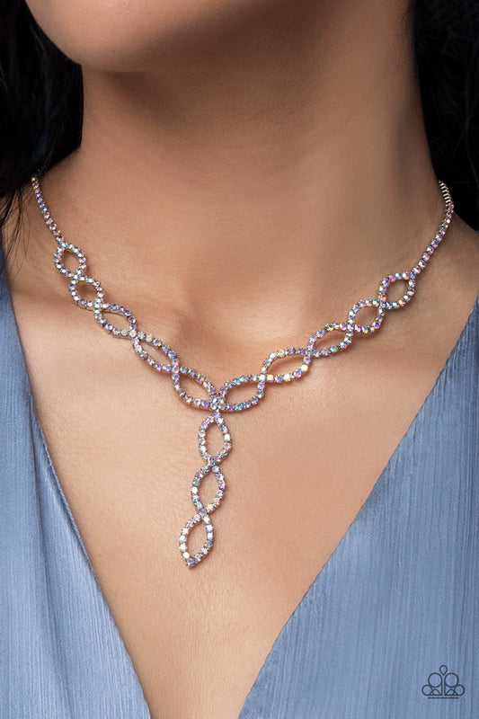 Paparazzi Infinitely Icy - Multi Necklace