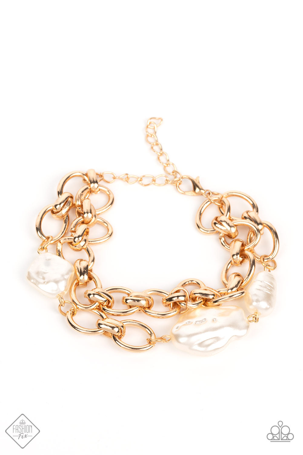 Paparazzi Seaside Sojourn - Gold Bracelet