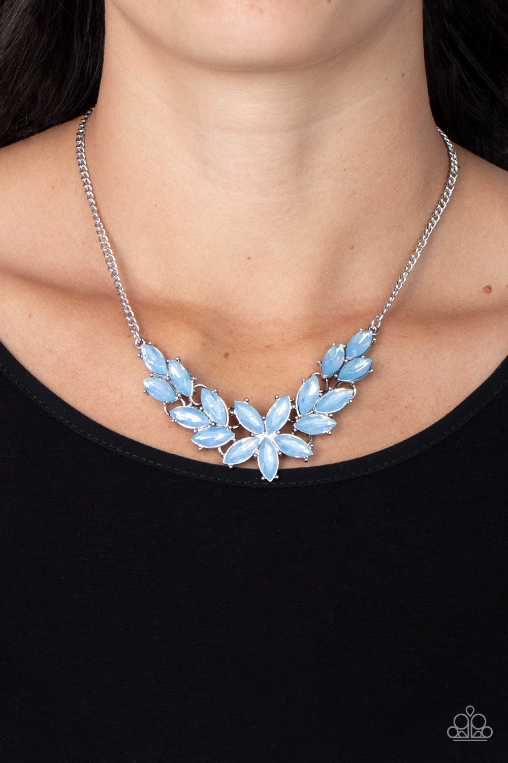 Paparazzi Ethereal Efflorescence - Blue Necklace