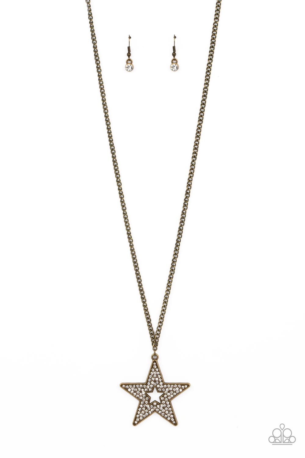 Paparazzi Superstar Stylist - Brass Necklace