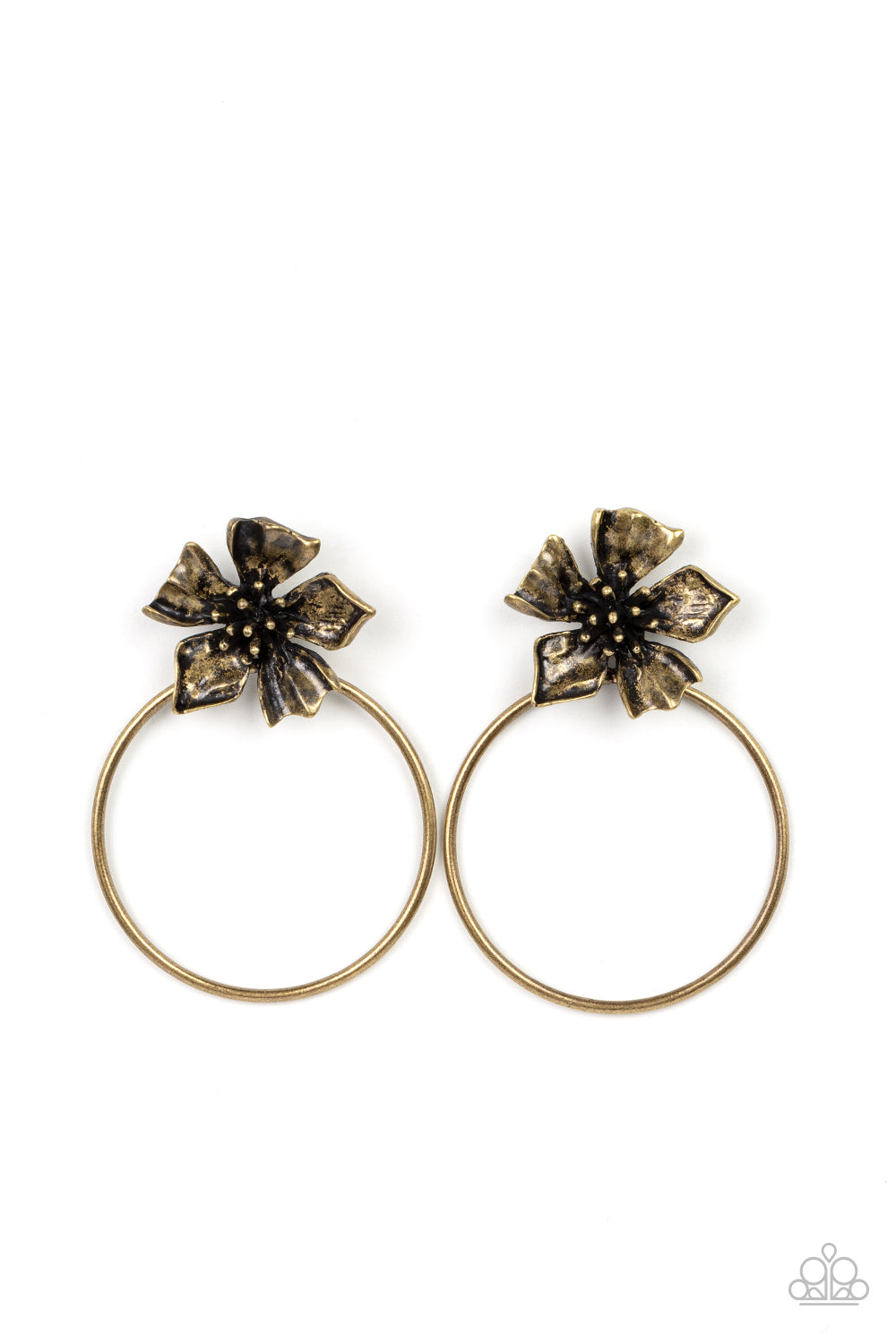 Paparazzi Buttercup Bliss - Brass Earring