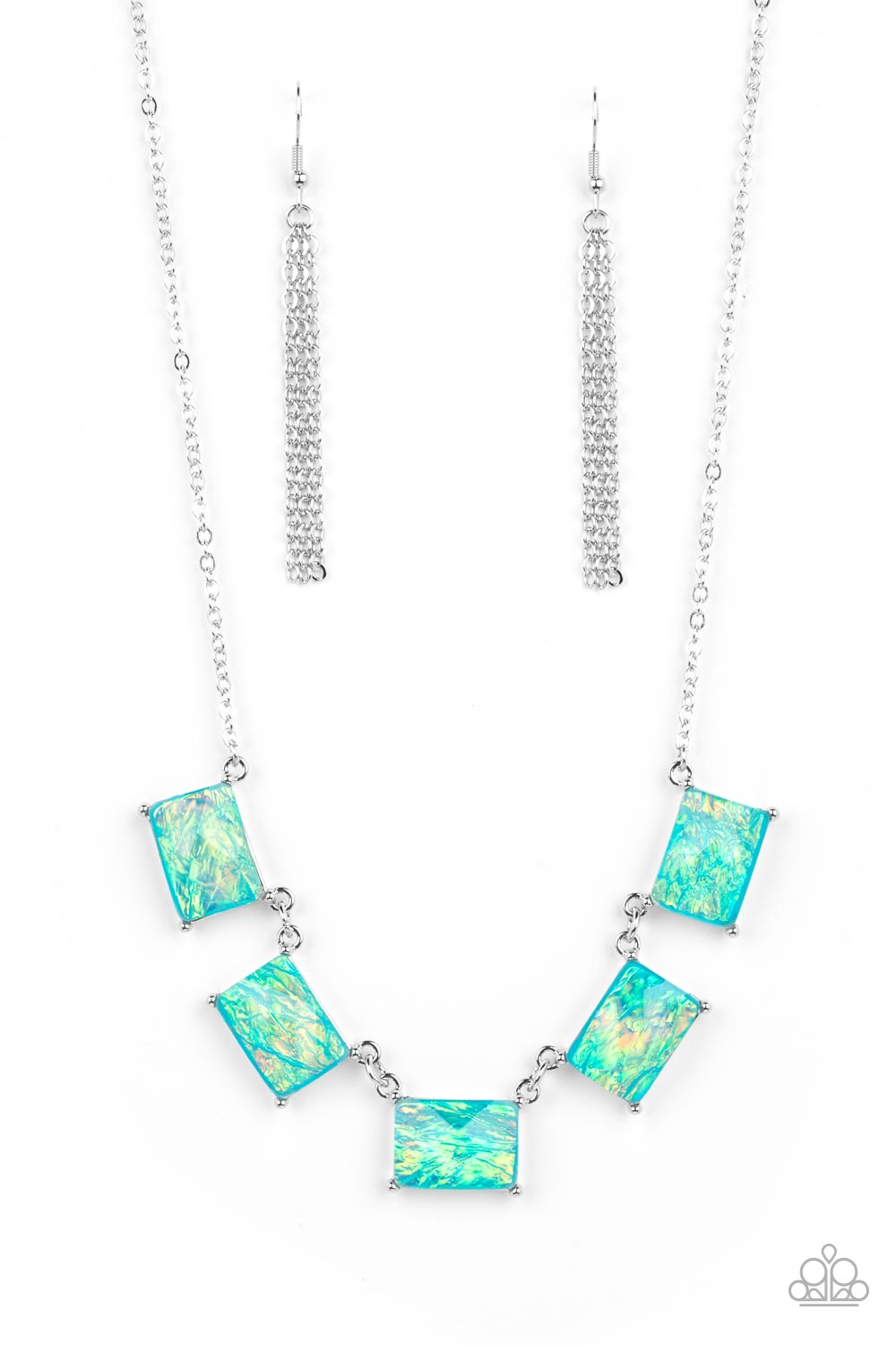 Paparazzi Opalescent Oblivion - Blue Necklace