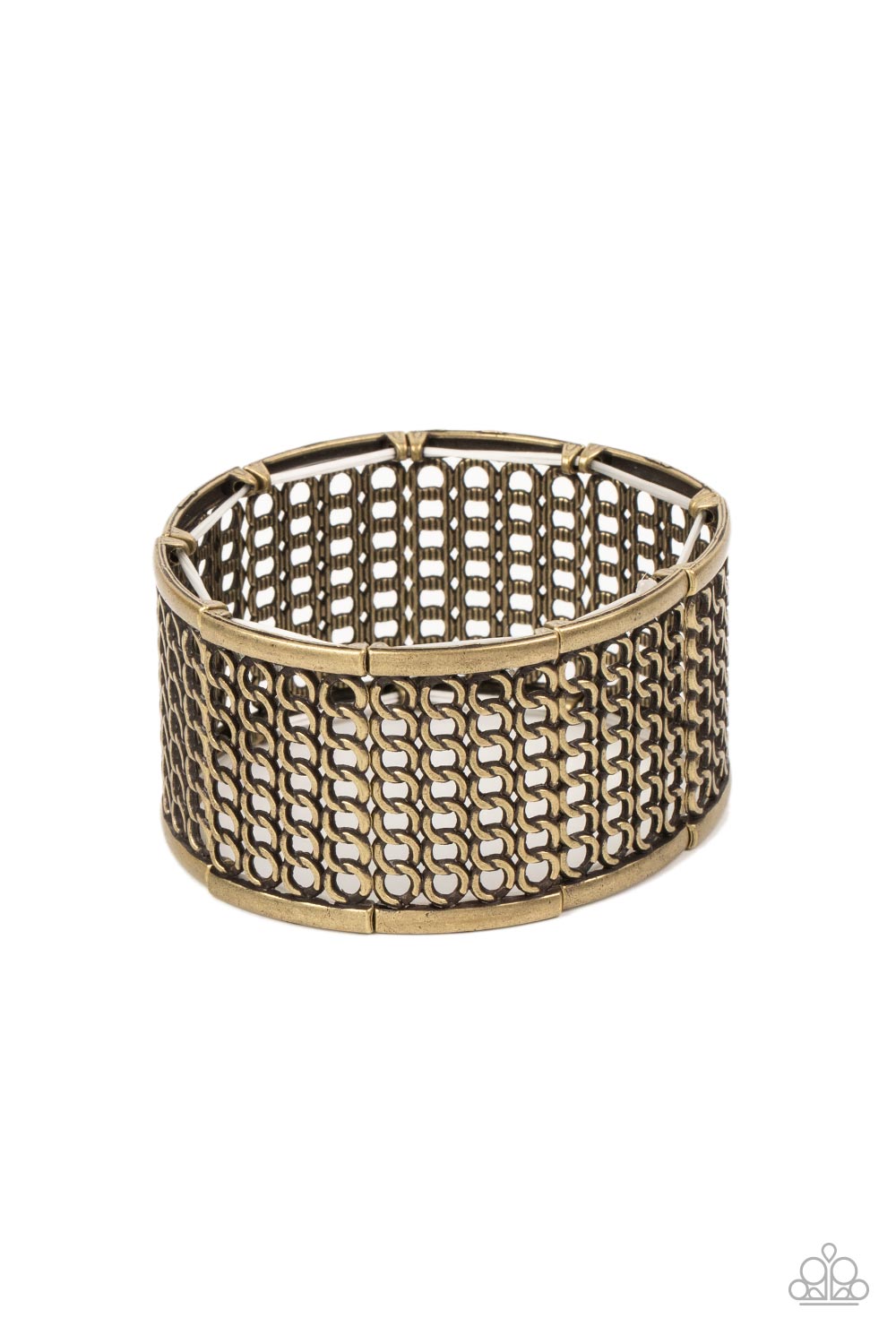 Paparazzi Camelot Couture - Brass Bracelet