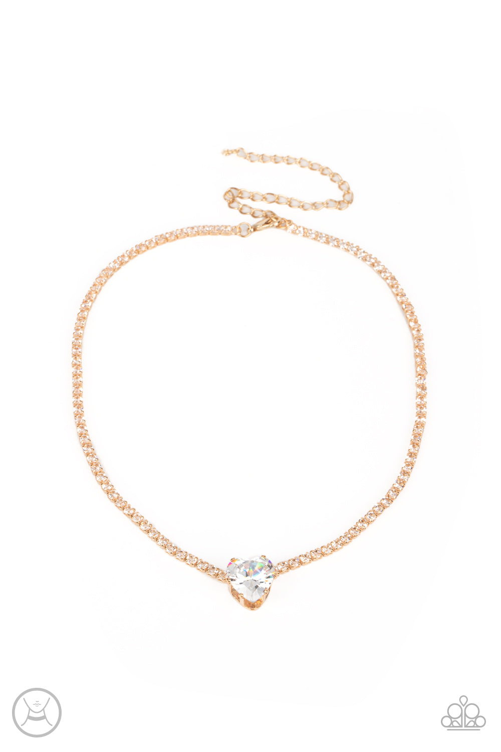 Paparazzi Flirty Fiancé - Gold Necklace