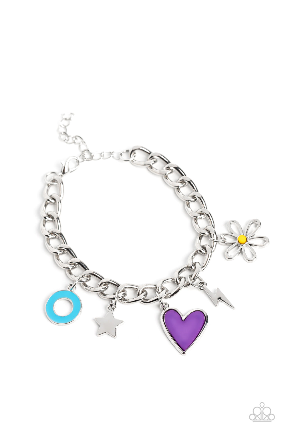 Paparazzi Turn Up the Charm - Purple Bracelet