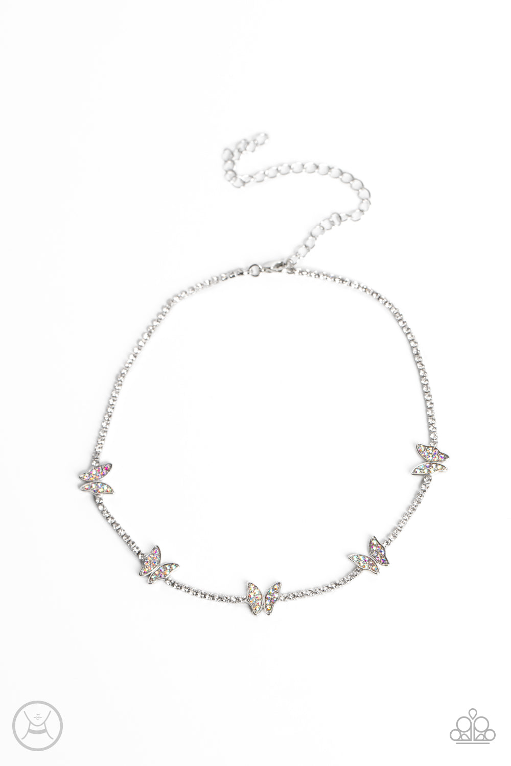 Paparazzi Fluttering Fanatic - Multi Necklace