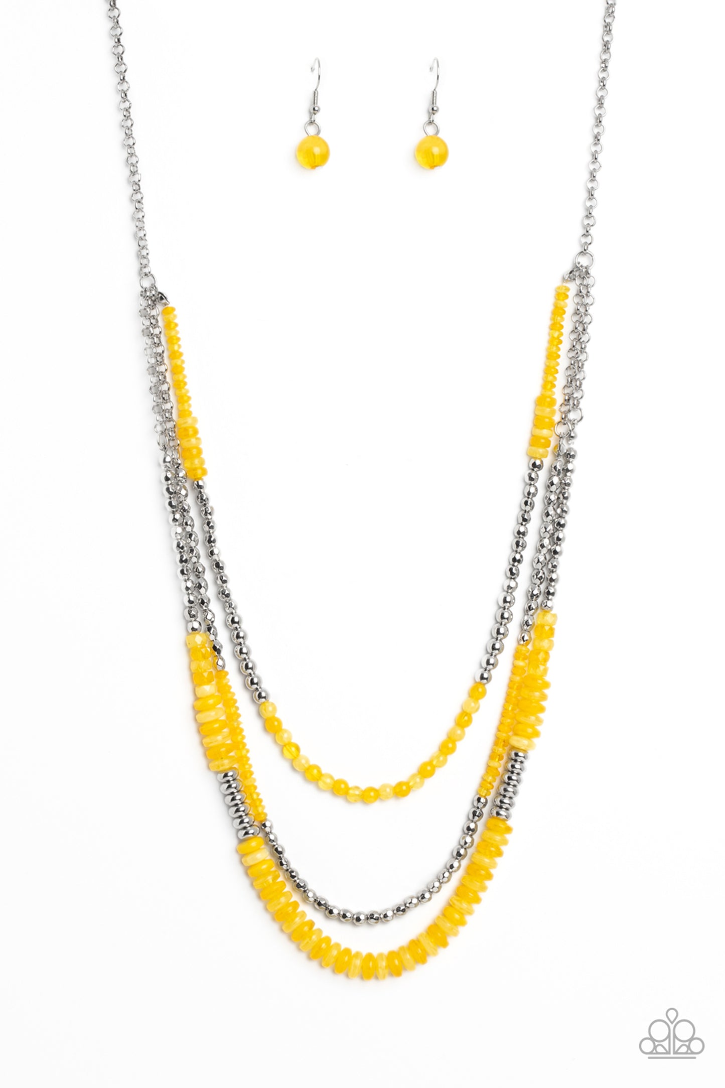 Paparazzi Newly Neverland - Yellow Necklace