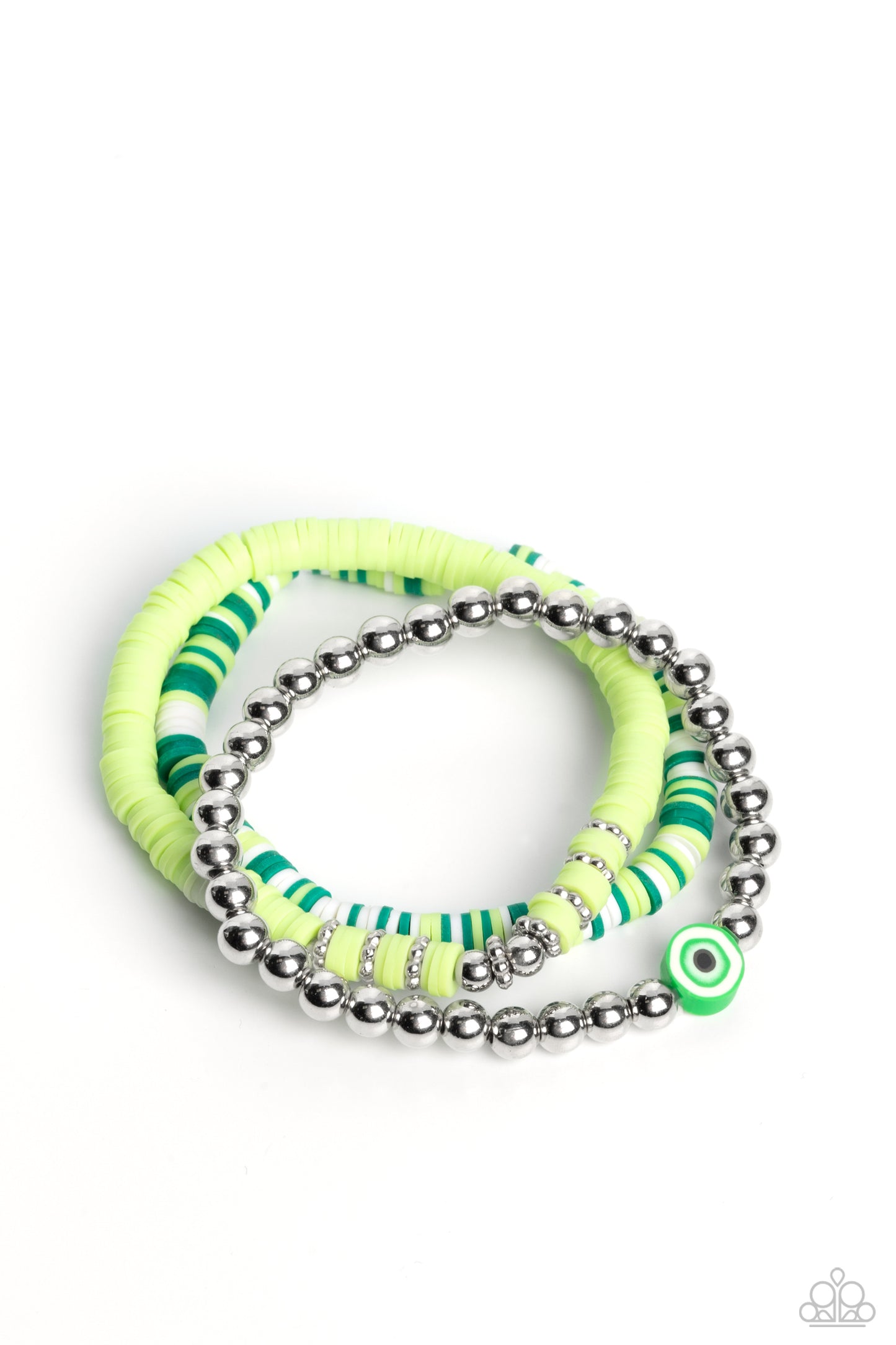 Paparazzi Sam EYE Am - Green Bracelet