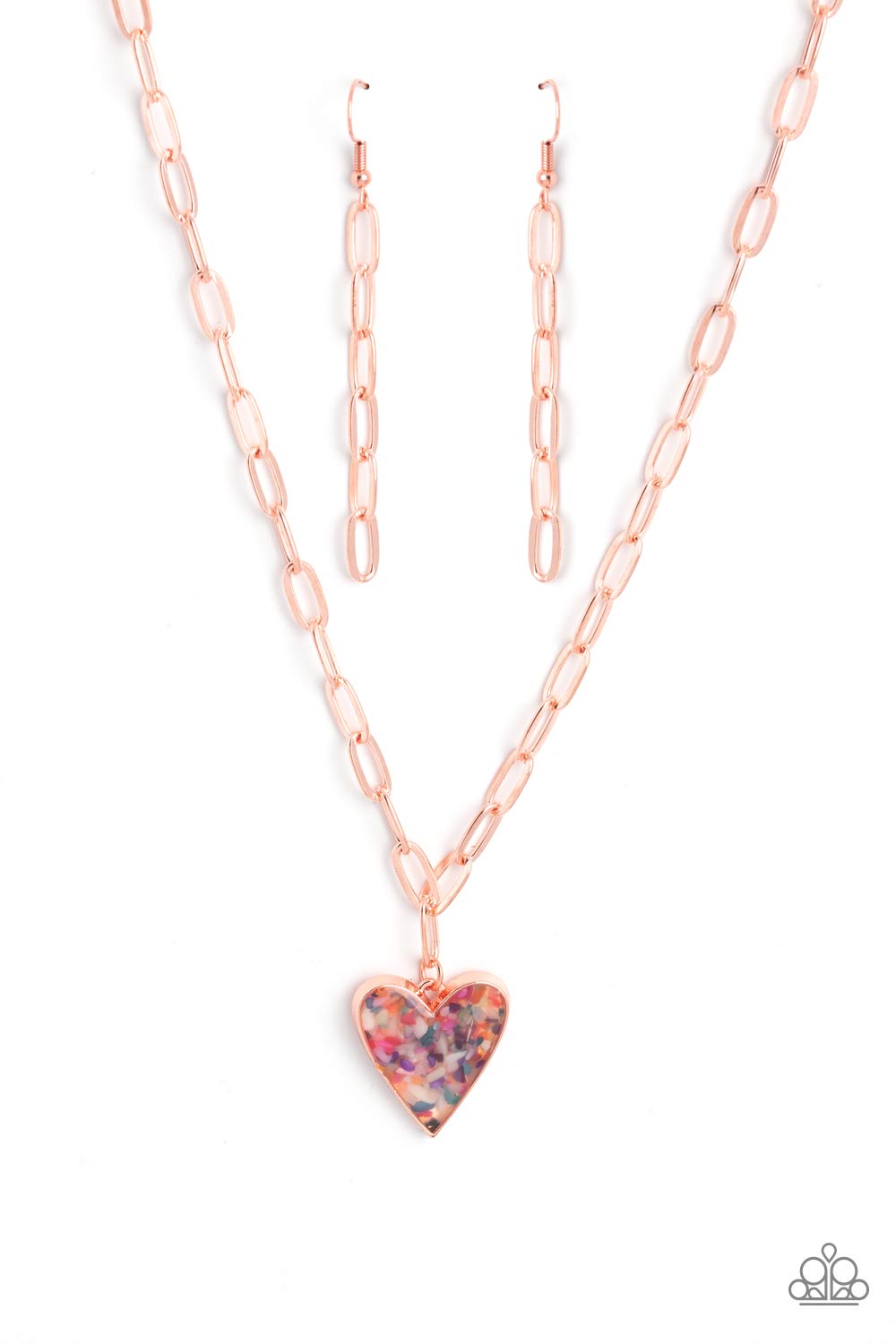 Paparazzi Kiss and SHELL - Copper Necklace