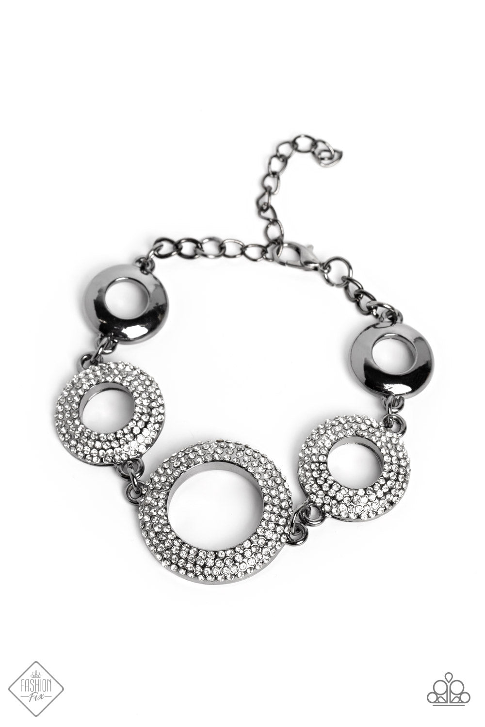 Paparazzi Hypnotic Hot Shot - Black Bracelet