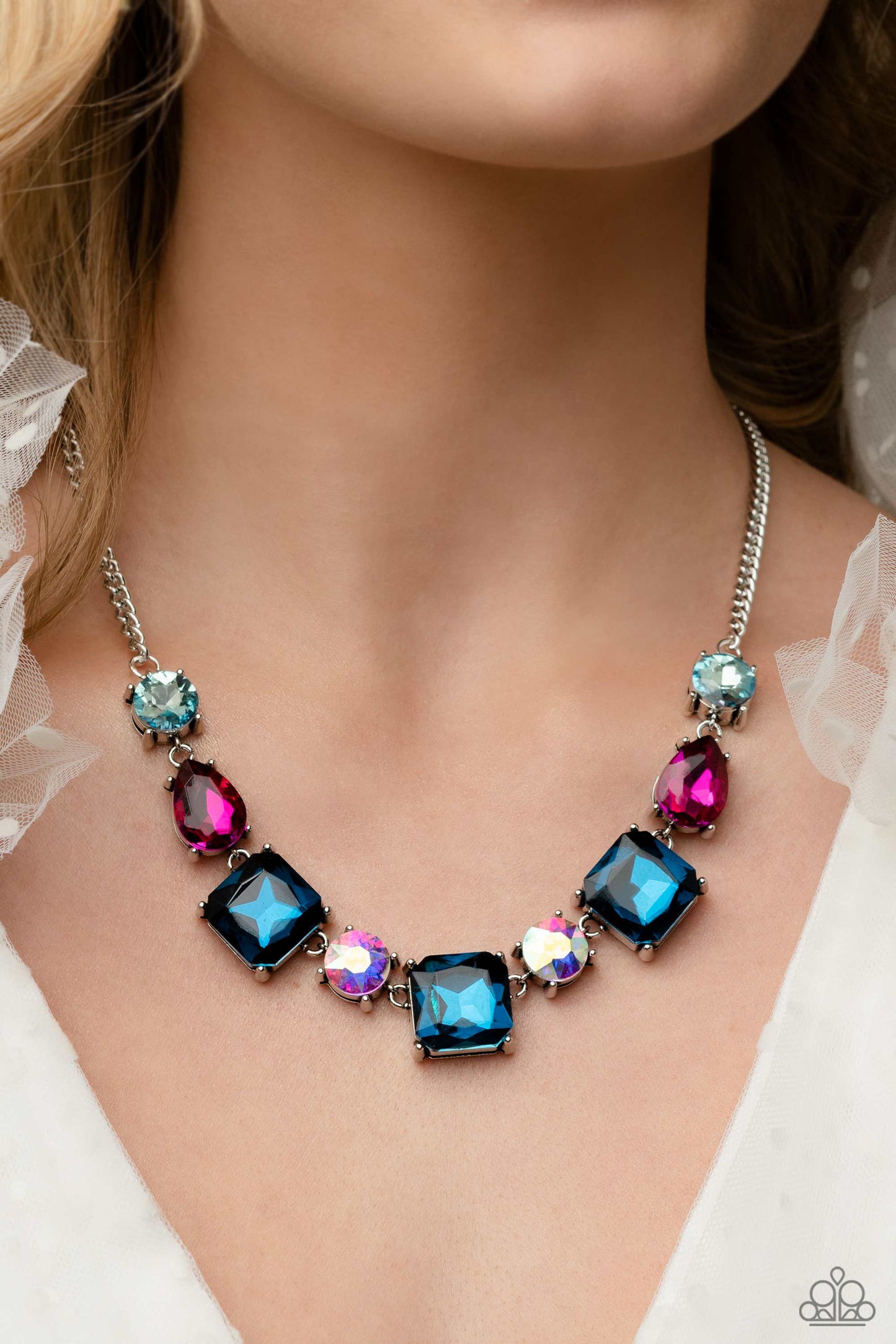 Paparazzi Elevated Edge - Multi Necklace