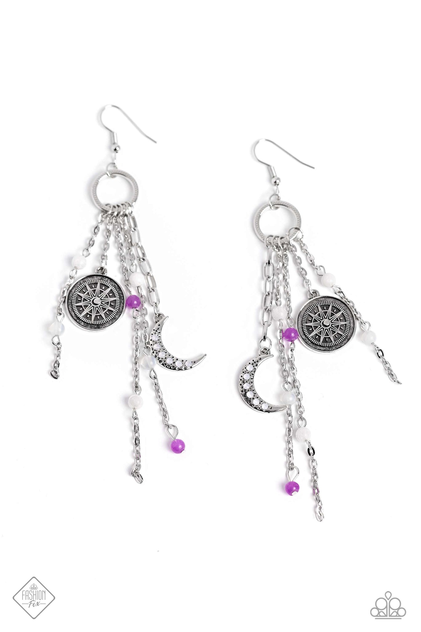 Paparazzi Esteemed Explorer - Purple Earrings