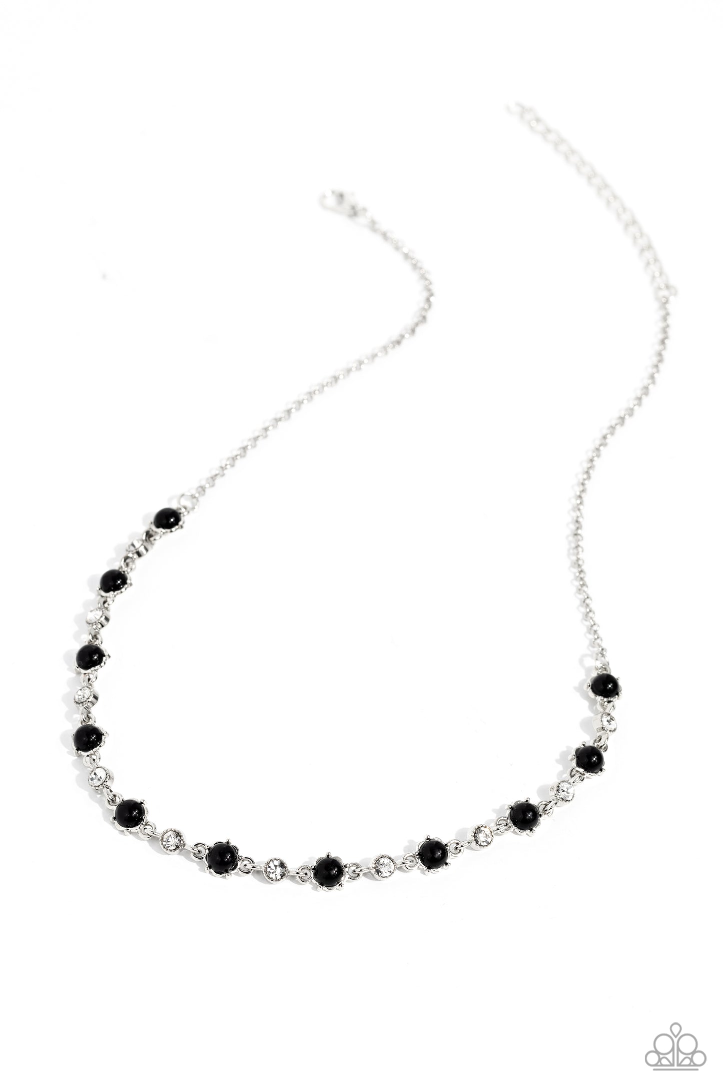 Paparazzi Pronged Passion - Black Necklace