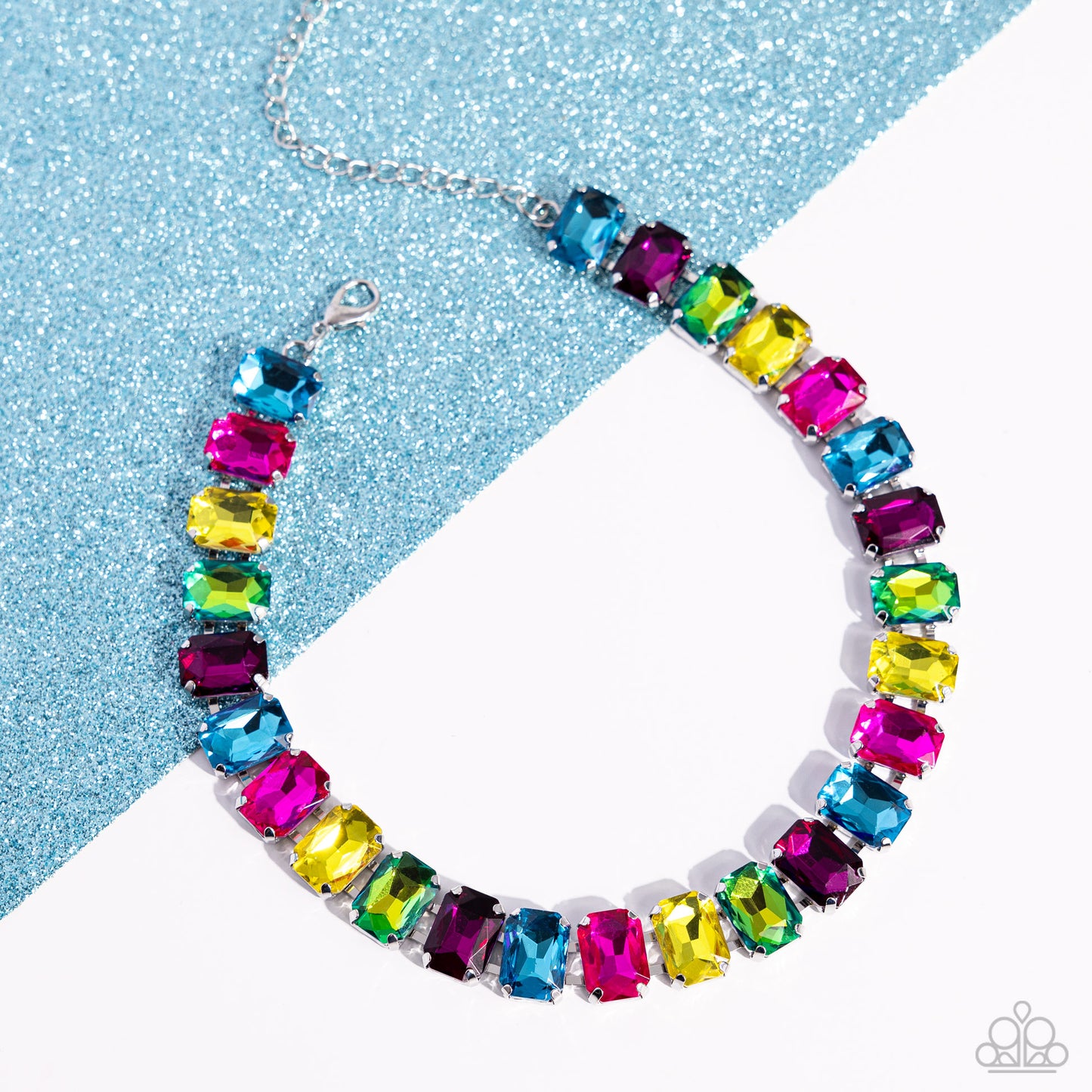 Paparazzi Ecstatic Emeralds - Multi Necklace