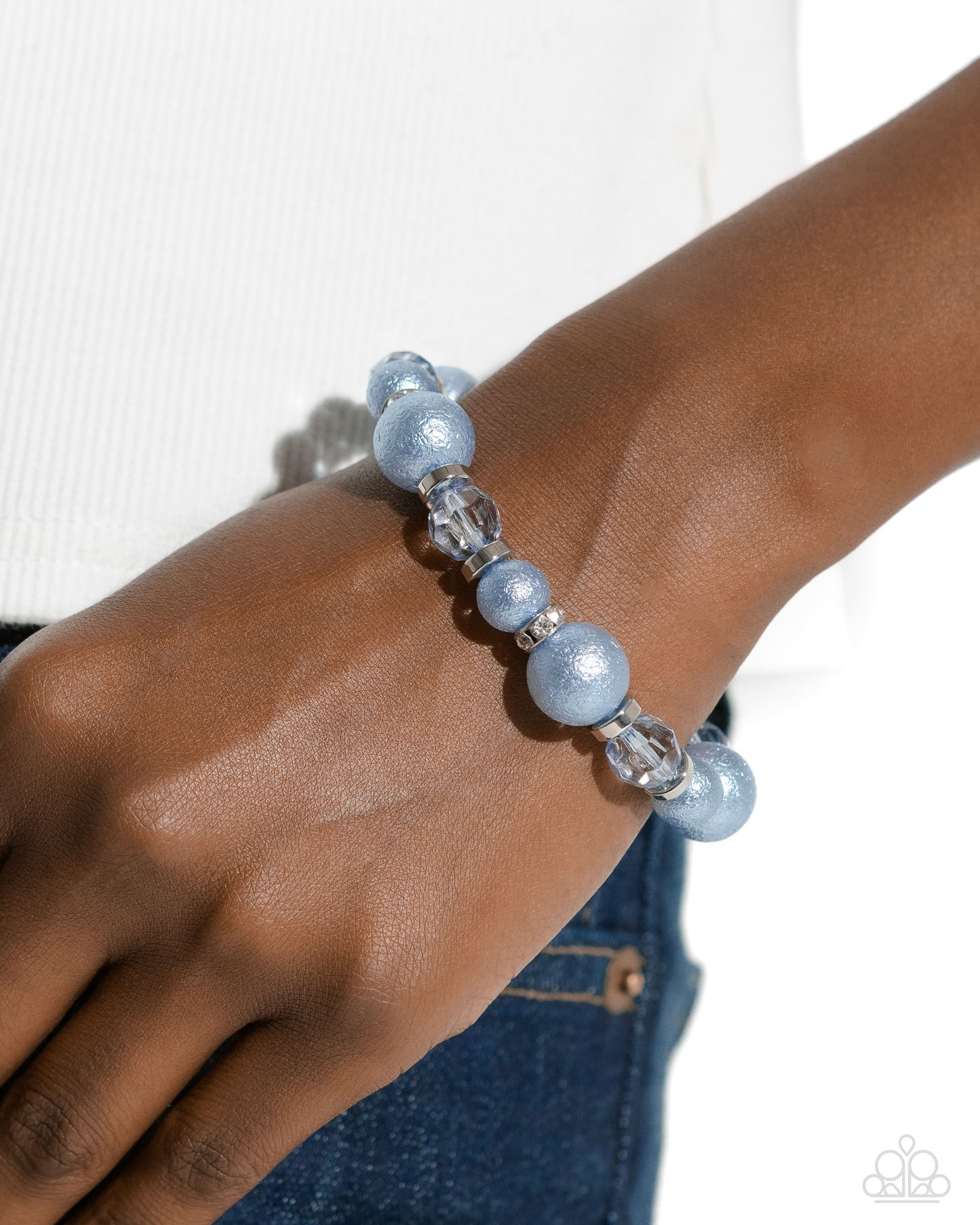 Paparazzi Pearl Protagonist - Blue Bracelet