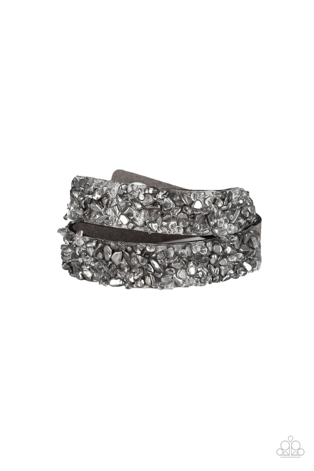 Paparazzi CRUSH Hour - Silver Bracelet