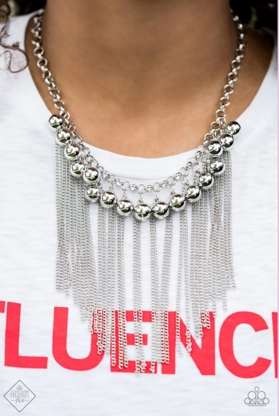 Paparazzi Powerhouse Prowl - Silver Necklace