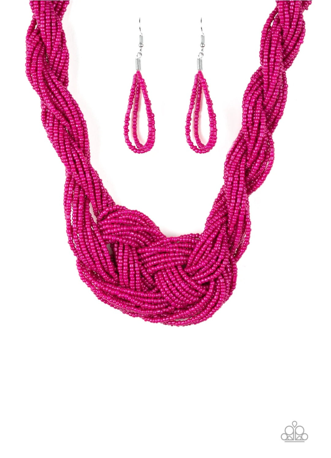 Paparazzi A Standing Ovation - Pink Necklaces Necklace