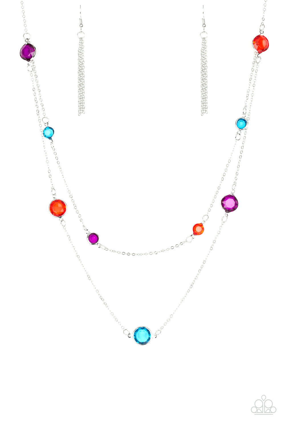 Paparazzi Raise Your Glass - Multi Necklace